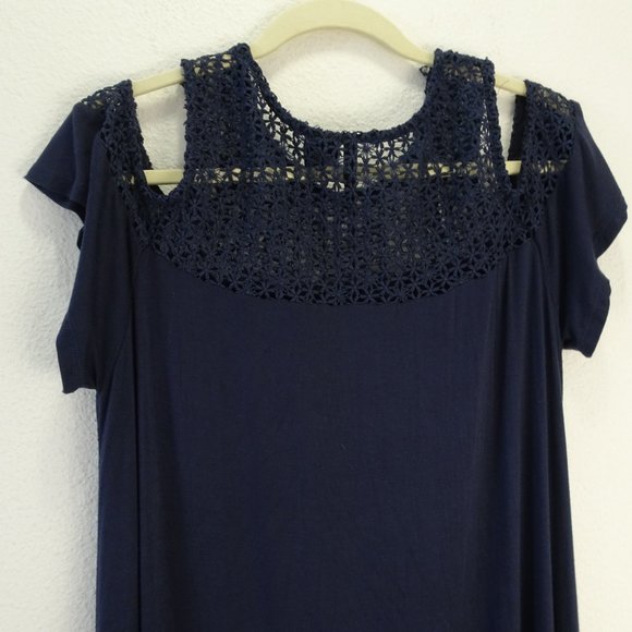 New Directions Blue Dress XL - Picture 5 of 7